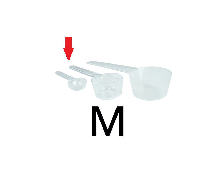 Cuchara dosificadora M, 8,5 ml