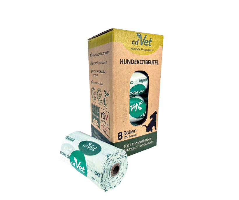 Bolsas para Excrementos de Perro, Compostables