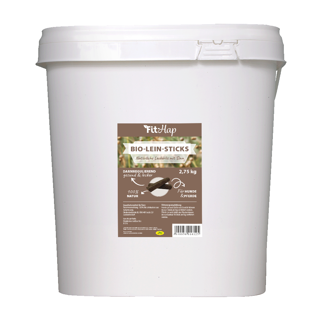 Fit-Hap organiskās linsēklu standziņas 2,75 kg 