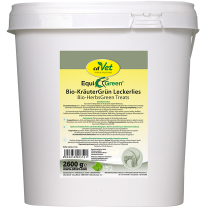 EquiGreen Golosinas de Hierbas Verdes Orgánicas 2,6 kg