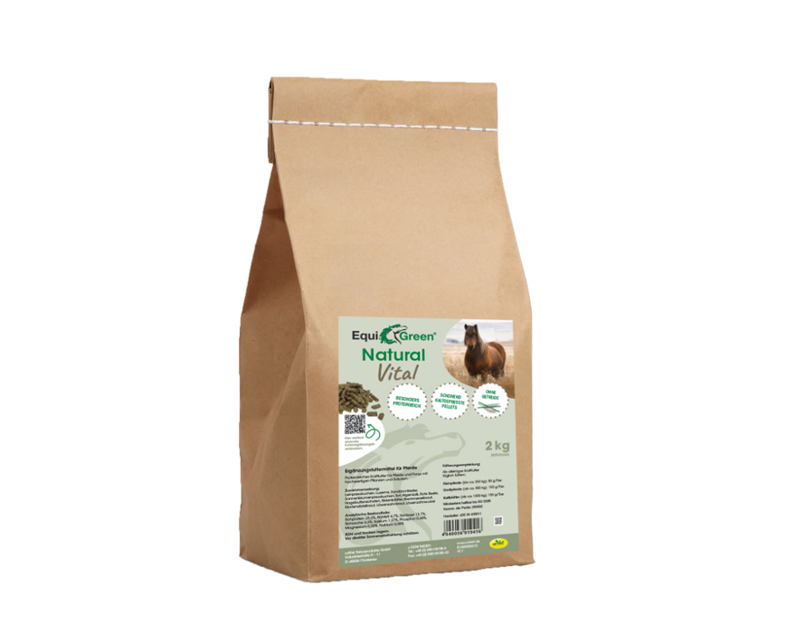 EquiGreen Natural Vital Pellets Sin Granos 2 kg