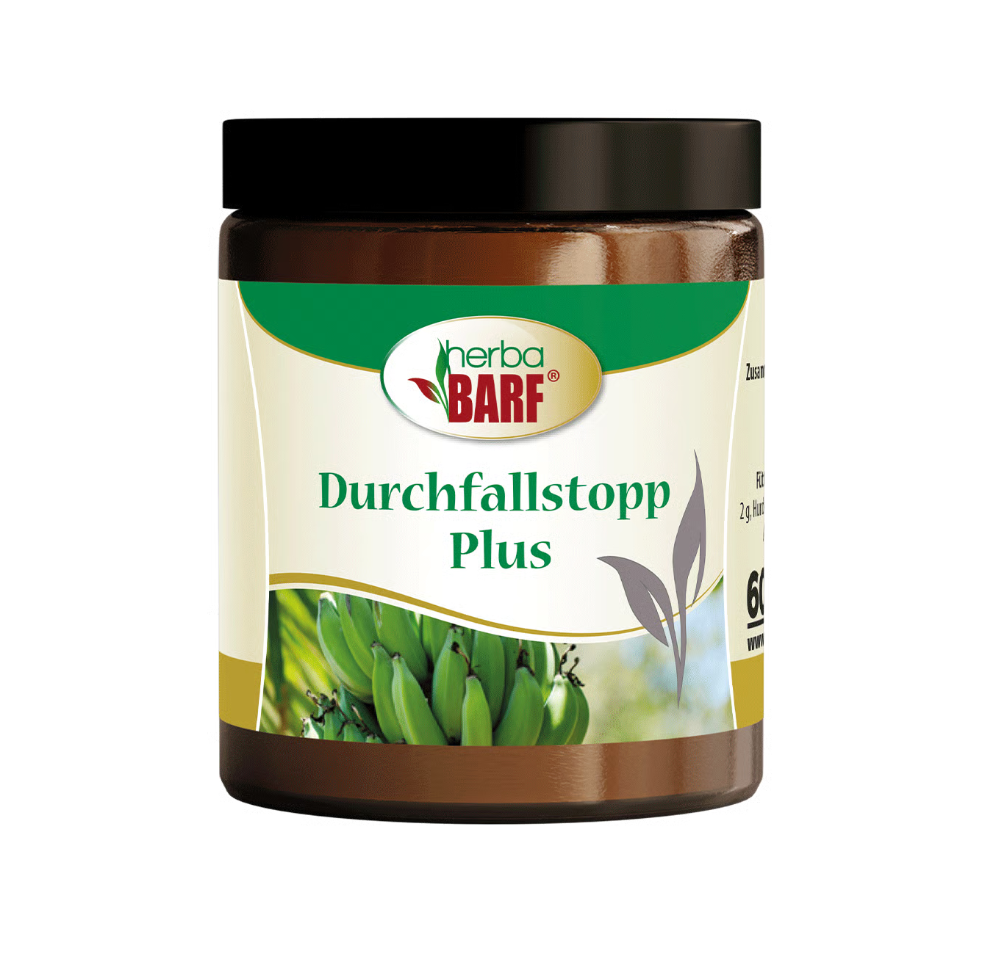 herbaBARF – Stop Diarrea Plus para perros y gatos 60 g