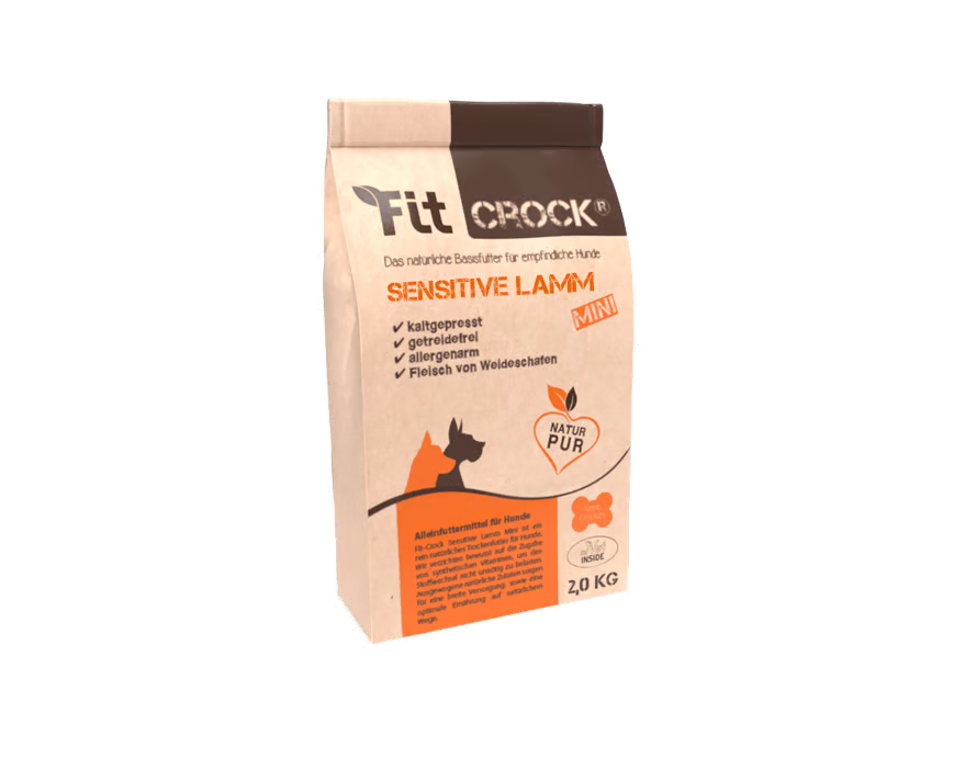 Fit-Crock Sensitive Lamb Mini pilnvērtīga suņu barība
