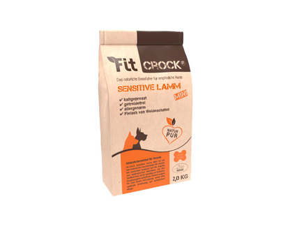 Fit-Crock Sensitive Lamb Mini pilnvērtīga suņu barība